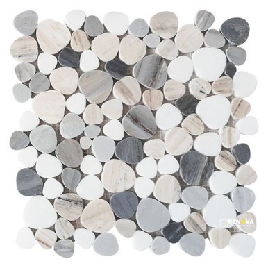 APHRODITE BEACH MOSAIC 12" X 12"