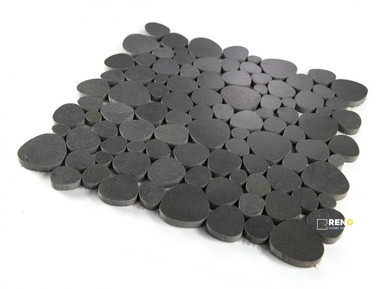 APHRODITE BASALT MOSAIC 12" X 12" - 2