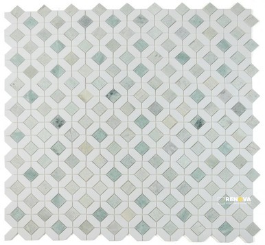 ECLIPSE GREEN MOSAIC 12.25" X 12.25"