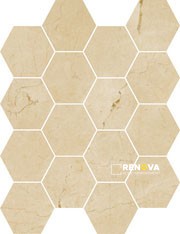 ENCHANT MATTE HEXAGON MOSAIC 10" X 11.75" - M3X3HEX - FLOTIL1078