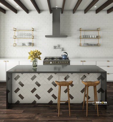 EMOTIVE NEUTRAL WALL TILE 3" X 6" - FLOTIL1556 - 3