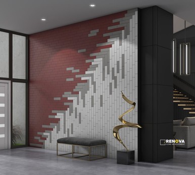 EMOTIVE NEUTRAL WALL TILE 3" X 12" - FLOTIL1558