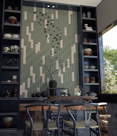 EMOTIVE FASHION WALL TILE 3" X 12" - FLOTIL1559