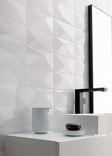 AMPLIFY GLOSSY WALL TILE 9" X 18"