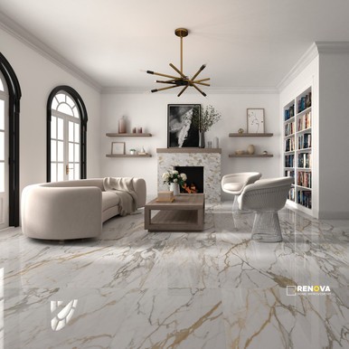 ALUSTRA HDP POLISHED FIELD TILE 24" X 48" - FLOTIL1619 - 2