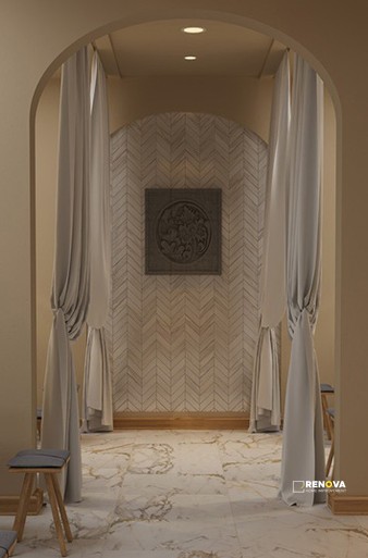 ALUSTRA HDP POLISHED CHEVRON MOSAIC 2" X 6" - M2X6CHEV - FLOTIL1621 - 3