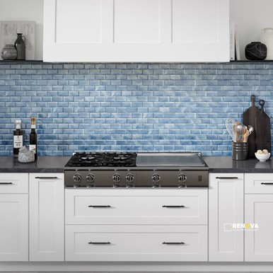 SPLASH GLOSS 2X4 BEVEL MOSAIC 12X12 - 2