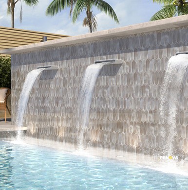 SPLASH PICKET GLOSS MOSAIC 10X14 - 2