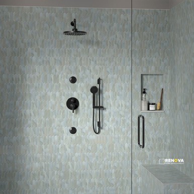 SPLASH PICKET GLOSS MOSAIC 10X14 - 3