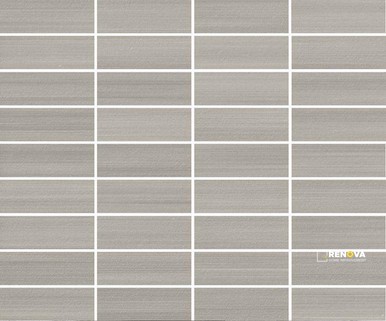 GAZZINI MET GREY 1X3 STACKED MOSAIC .8611 SF PER SHT