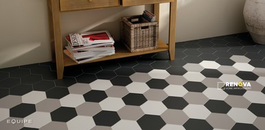 EQUIPE HEXATILE NEGRO 7X8 HEXAGON FIELD MATTE - 2