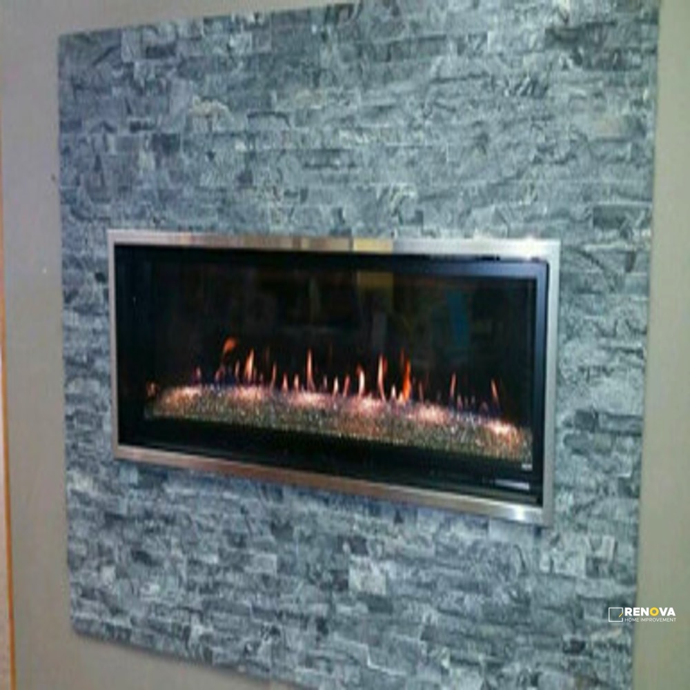 ROCKMOUNT GLACIAL BLACK LEDGER PANEL 6X24 ( 6 SF PER BOX ) - 6