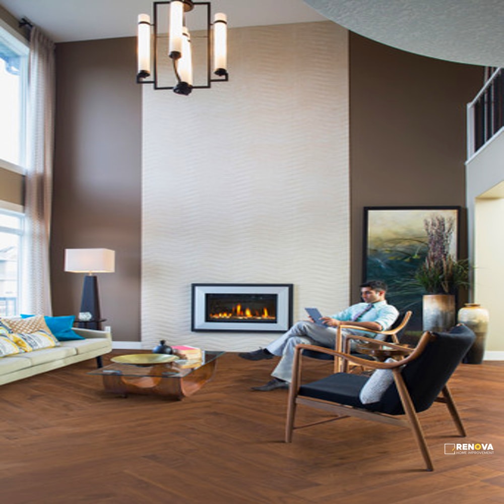 WALNUT LEGACY HERRINGBONE - ENGINEERED - CRAFT ARTISAN - 2