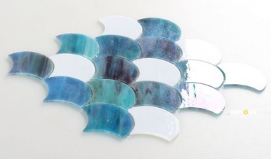 NEWPORT SCALE OCEAN MOSAIC 9.5" X 9.75" - 2