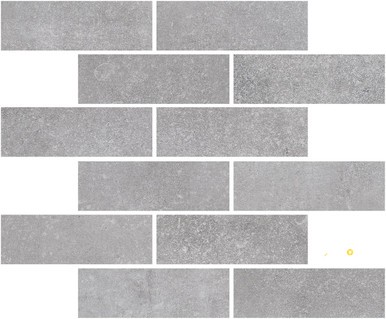 PORTOBELLO BELGIQUE SKY 2X6 STAGGERED MOSAIC MATTE .92 SF/SHT