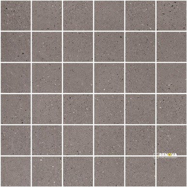 PORTOBELLO CEMENT BLOCK SMOKE 2X2 MOSAIC MATTE .956 SF/SHT