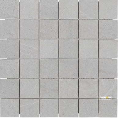 PORTOBELLO ST MARTIN SILVER 2X2 MOSAIC MATTE .956 SF/SHT