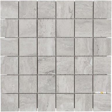 PORTOBELLO TIVOLI SILVER 2X2 MOSAIC MATTE .956 SF/SHT