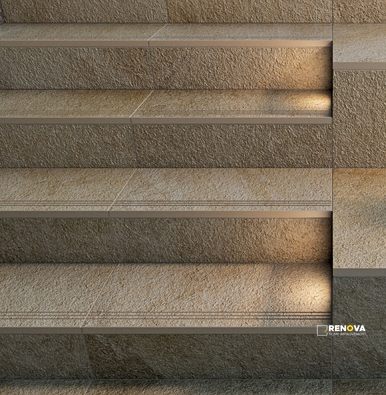 ECOSCAPE STEP TREAD W/ SQUARE EDGE 12" X 24" - 12X24STEPA