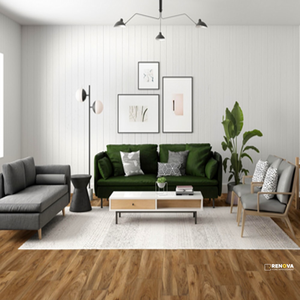 EVOKE SHEFFIELD JEFFIE HICKORY SPC 0.24IN 9IN 60IN - 5