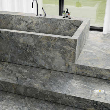 CROSSVILLE MARBLIQUE INVISIBLE GREY 24X24 FIELD UNPOLISHED - 6