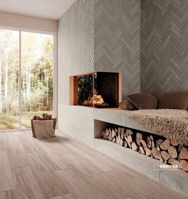 PORTOBELLO CRETA ASH 8X48 FIELD RECTIFIED NATURAL - 8