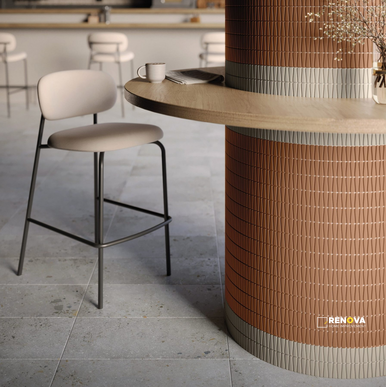 PORTOBELLO LAB ASH 2X2 MOSAIC NATURAL 1 SF/SHT - 2