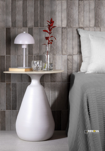 PORTOBELLO ORGANIC CLAY ASHEN 2X10 FIELD BOLD GLOSSY - 3