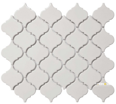 CC MOSAICS BRIGHT WHITE LANTERN MOSAIC 2" - 2