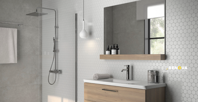CC MOSAICS PLUS BRIGHT WHITE DOTS 2" - 3