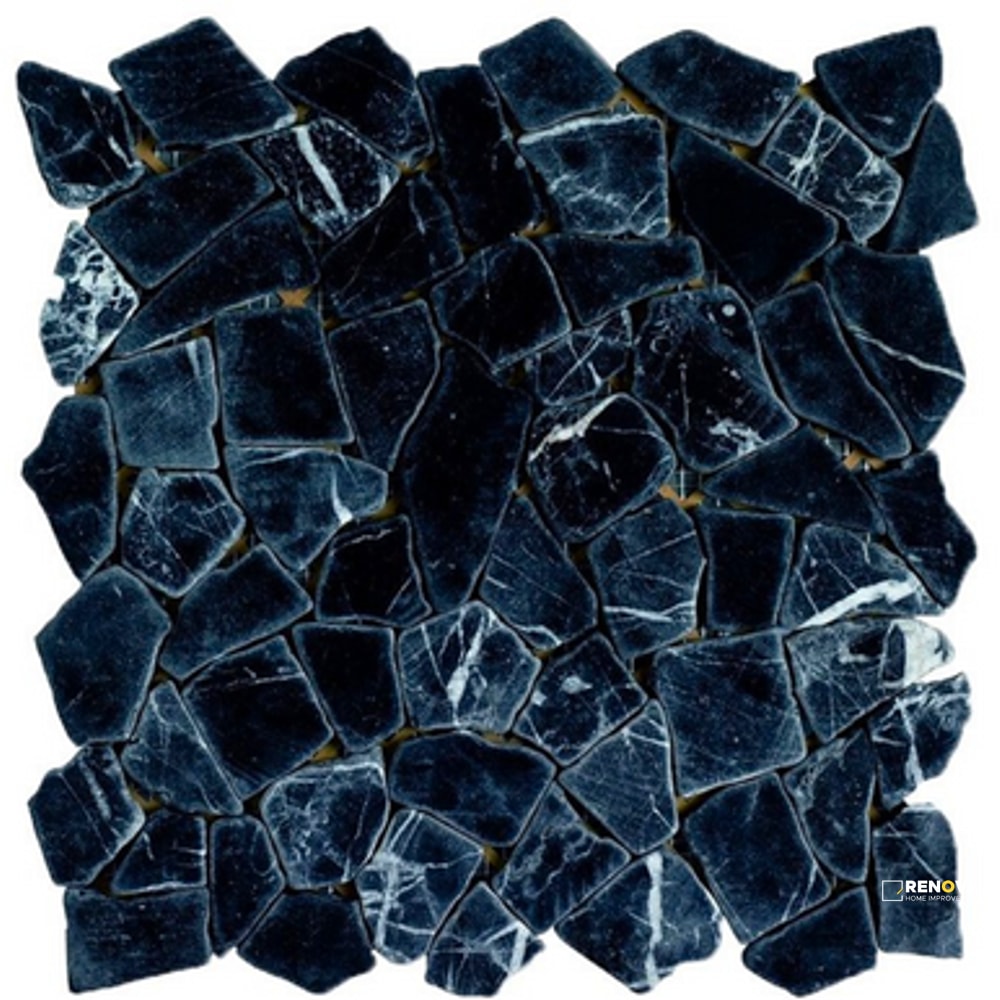 ROCKART JULIANO NEGRO MOSAIC 12" X 12"
