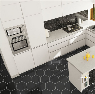 BRIO MATTE HEXAGON 8-1/2X10 - 4