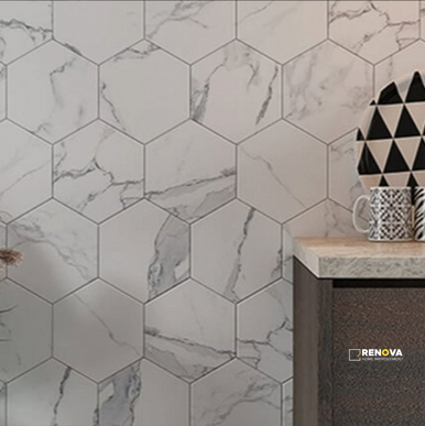 BRIO MATTE HEXAGON 8-1/2X10 - 8