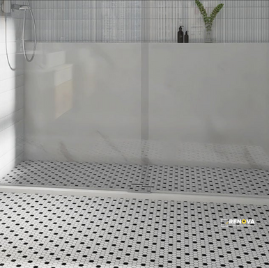 CIRCUIT MATTE HEXAGON MOSAIC 1X1 - 10X12 - 4