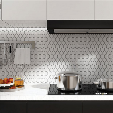 CIRCUIT MATTE HEXAGON MOSAIC 2X2 - 13X11 - 2