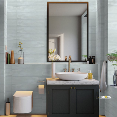 COLOR BLOK WALL GLOSSY 6X24 - 15