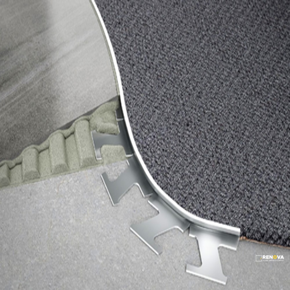 KERDI SCHLUTER TRENDLINE SCHIENE A100TSSG STONE GREY COLOR COATED 3/8" - 5