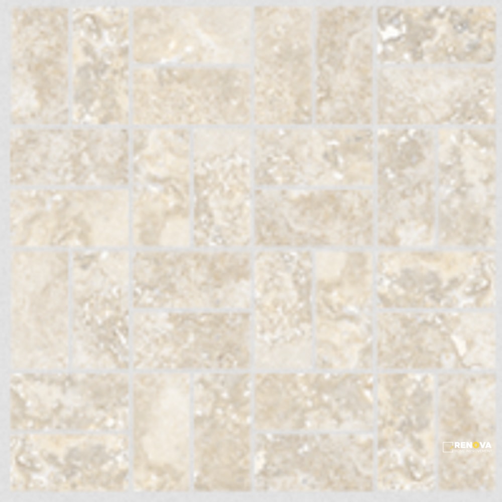 EARTH STONE LAPPATO BASKETWEAVE MOSAIC 1.5X3 - 2