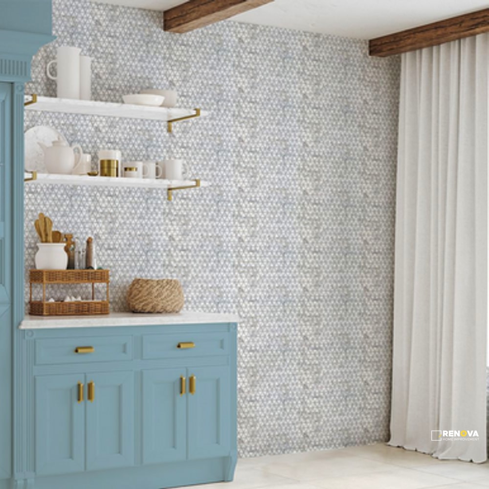 GALLERY WHITE MOSAIC 11.875" X 11.375" - SA82021 - SA82021 - 2