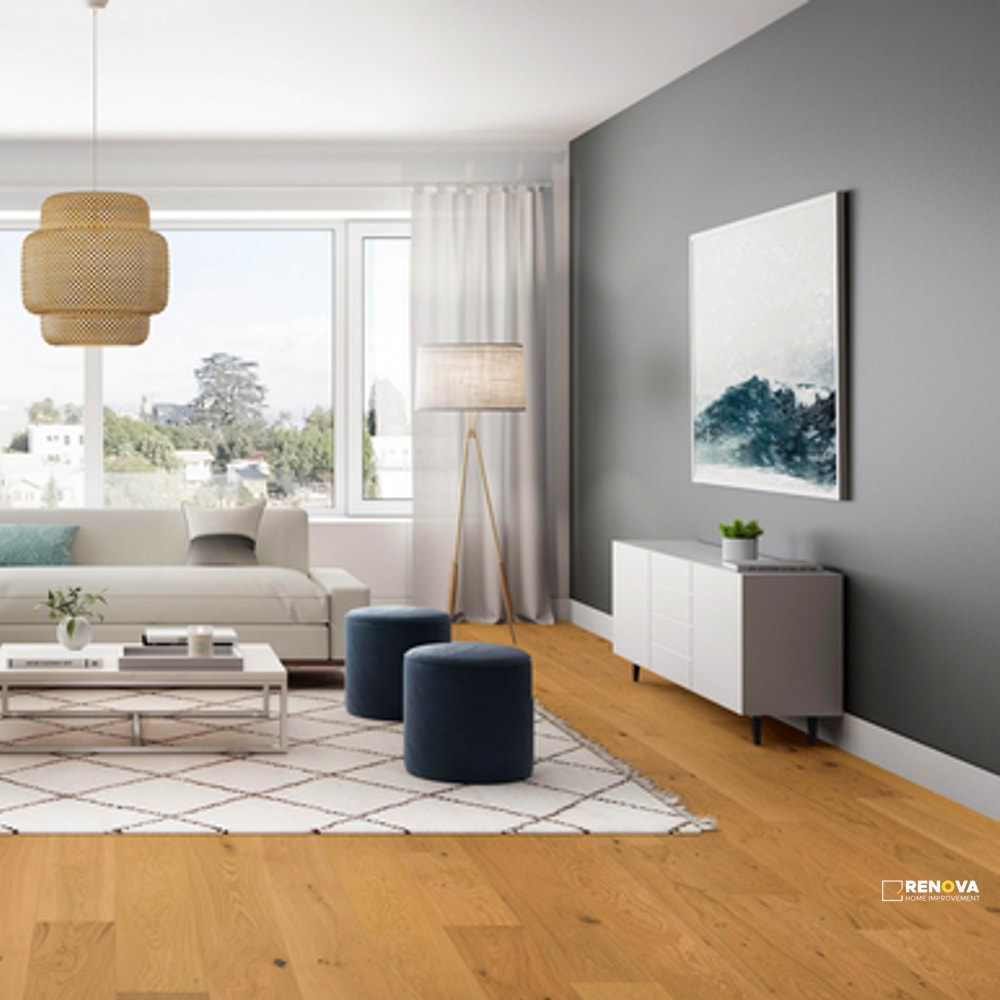 ABODE BRENHAM BISCOTTI OAK ENGINEERED 9.5MM 7.5IN 74.75IN