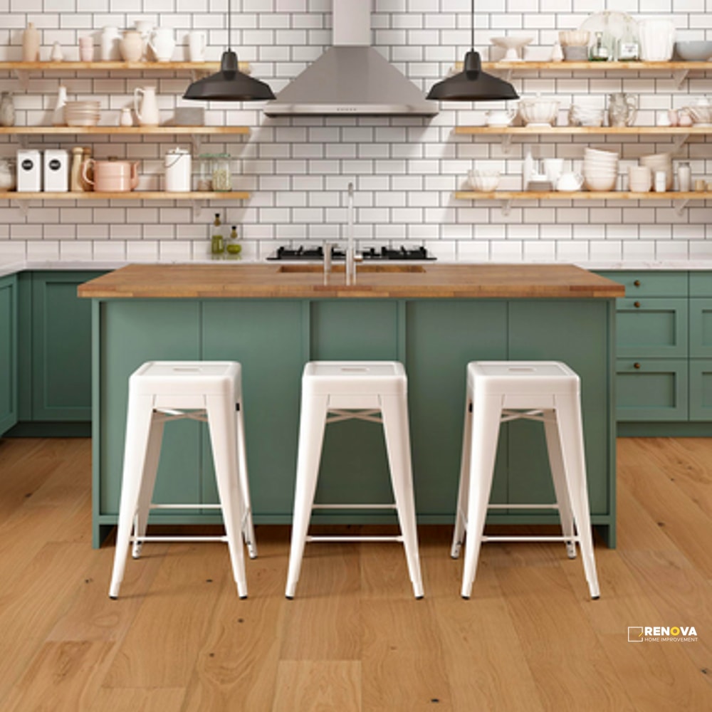 ABODE TEMPO B OAK NATURAL BRUSHED ENGINEERED 12MM 7.5IN 74.75IN - 6