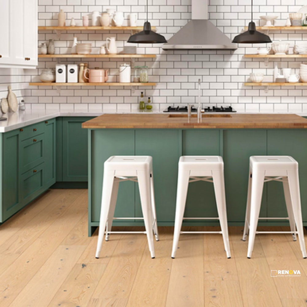 ABODE TEMPO B WHITE SAND OAK ENGINEERED 12MM 7.5IN 74.75IN - 6