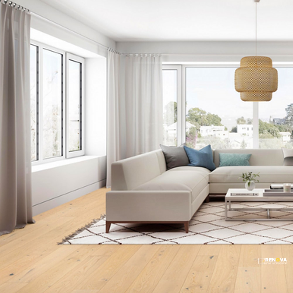 ABODE TEMPO B WHITE SAND OAK ENGINEERED 12MM 7.5IN 74.75IN - 5