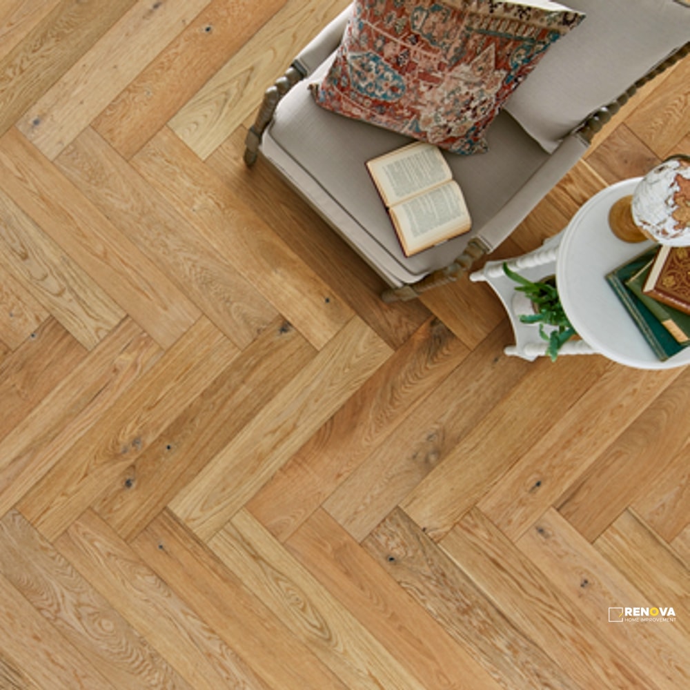 LATITUDE PARK CITY OAK HERRINGBONE 7-1/2" - ENGINEERED - MANNINGTON - 6
