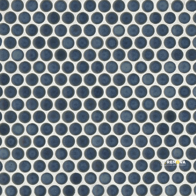 360 GLOSS PENNY ROUND MOSAIC 3/4" - 2