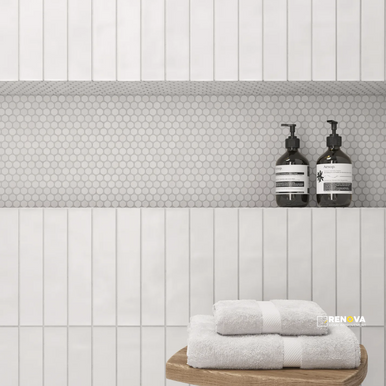 360 GLOSS PENNY ROUND MOSAIC 3/4" - 4