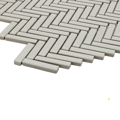 90 DEGREE GLOSS HERRINGBONE MOSAIC 1/2" X 2" - 5