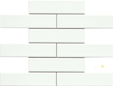 COGNITO GLOSSY 2X8 OFFSET MOSAIC 12X12 - 2