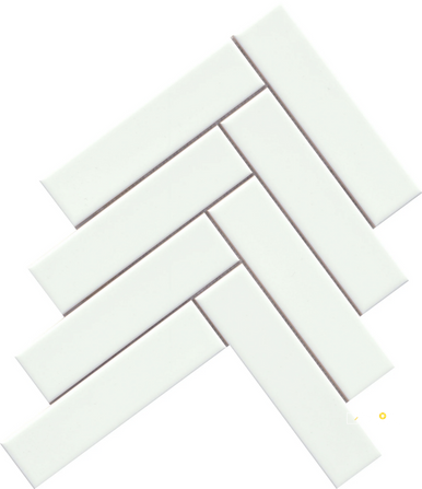 COGNITO GLOSSY HERRINGBONE MOSAIC 11X11 - 2