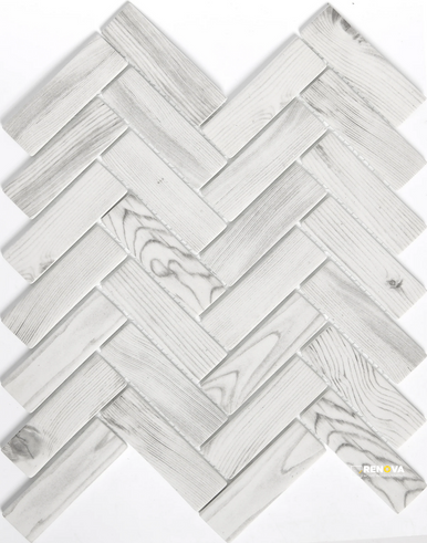 ECHO HERRINGBONE MOSAIC 11X13 - 2